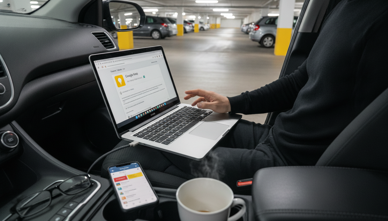 Download Google Keep Notes: Full Export via Takeout