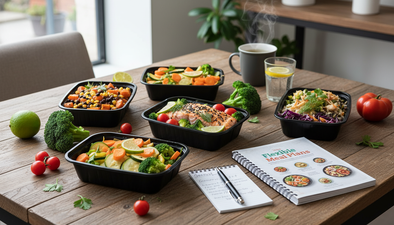 Flexible Healthy Meal Plans: 1 Week or 1 Month