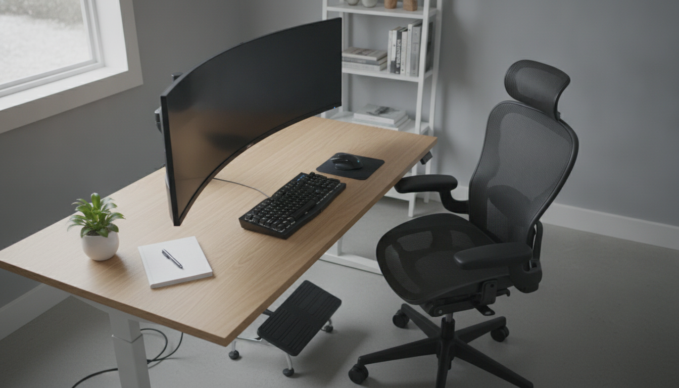 Ergonomic Workstation Setup Examples for Home Offices